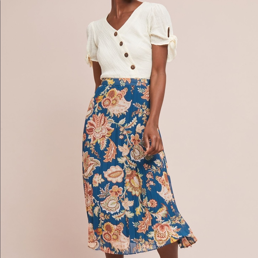 Anthropologie Akemi+Kin Size S Laurel Canyon Skirt